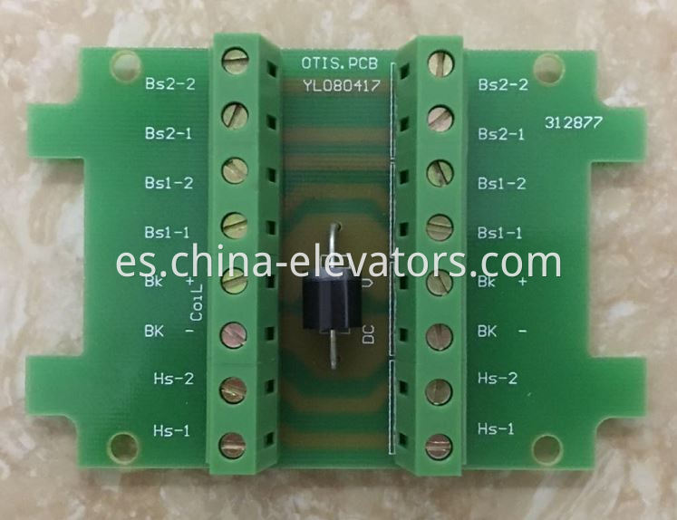 PCB de freno de máquina para ascensores LG Sigma YL080417 Machine Brake PCB for LG Sigma Elevators YL080417